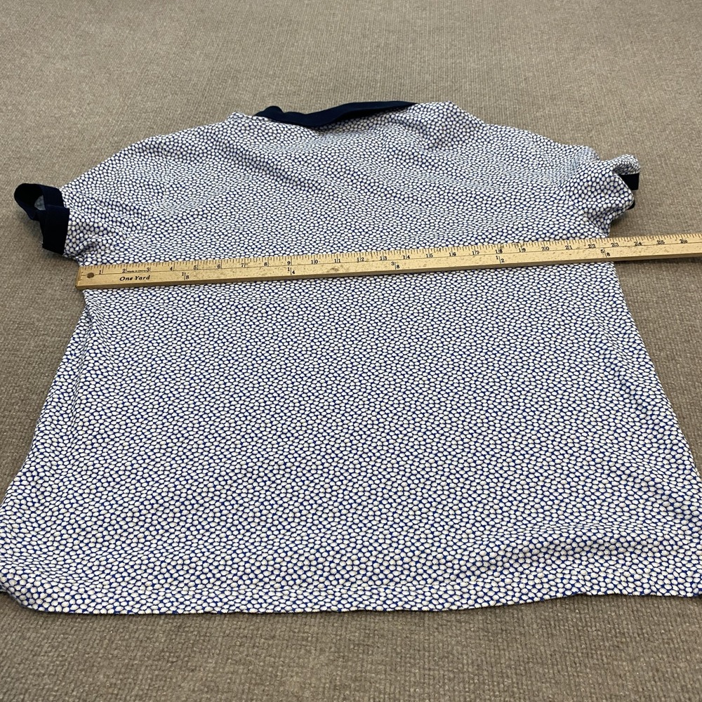 Rodd & Gunn Polo Shirt Mens XL Blue Polka Dot Sports Fit Cotton Casual Top Golf - Picture 8 of 10
